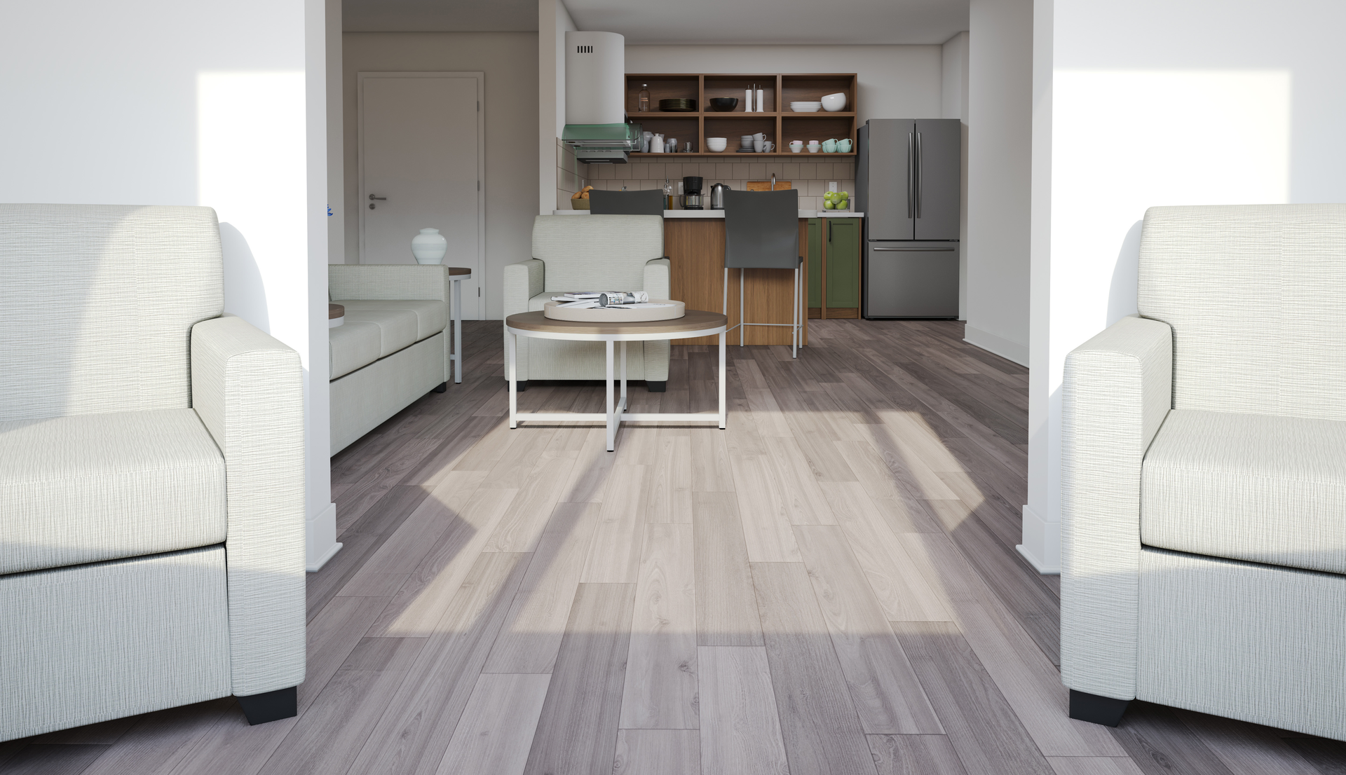 Furnam University living room 01