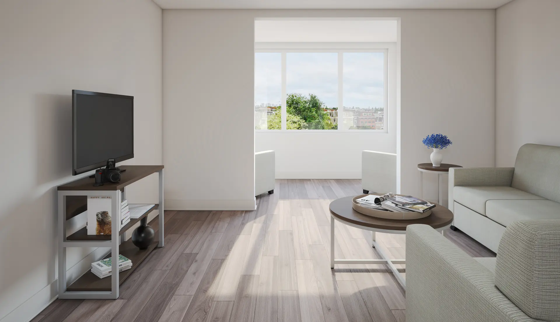 Furnam University living room 03
