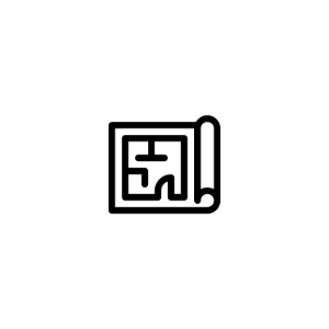 Icon bw Floorplan