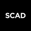 SCAD Logo black bg